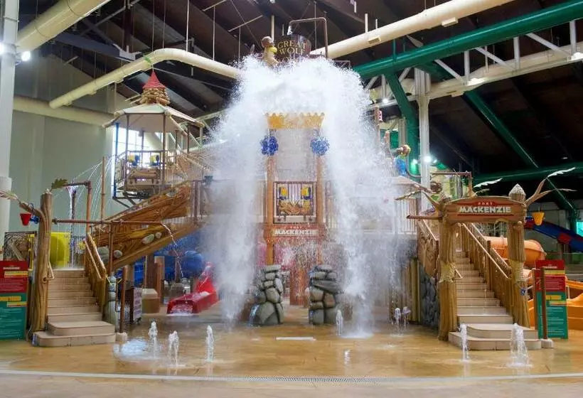 キングサイズベッドのデラックススイート, Great Wolf Lodge Southern California