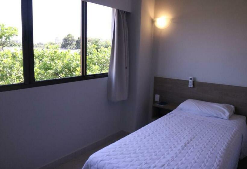 غرفة قياسية فردية, Alfa Hotel Teresina