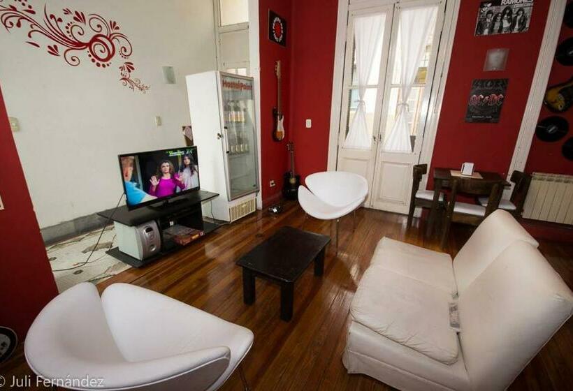 ルームシェアのワンベッド, Hostel Point