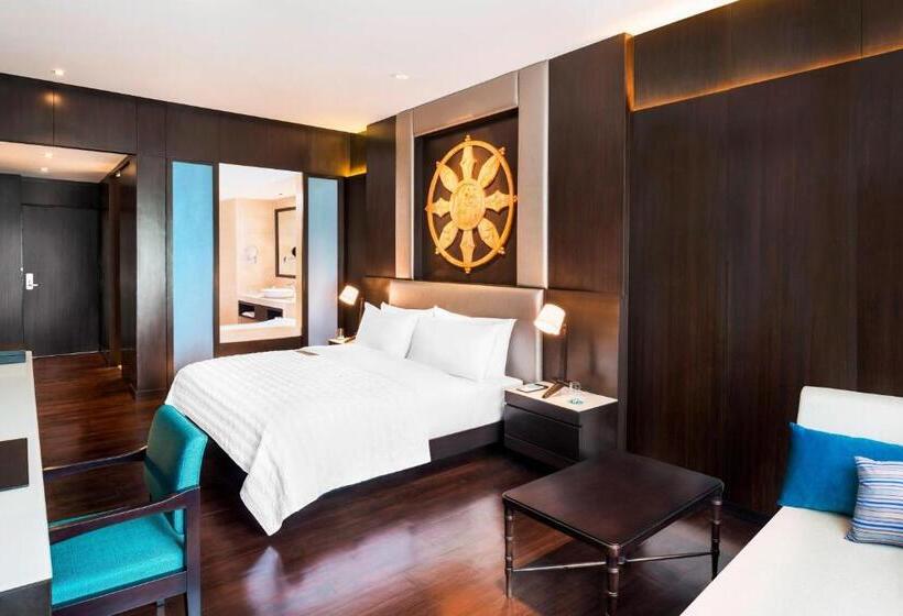 Camera Classica Letto King, Le Méridien Paro, Riverfront