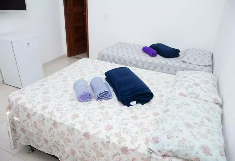 スタンダード4人部屋, Pousada E Chalés Recantos Do Mar