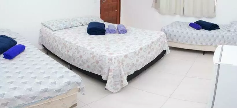スタンダード4人部屋, Pousada E Chalés Recantos Do Mar