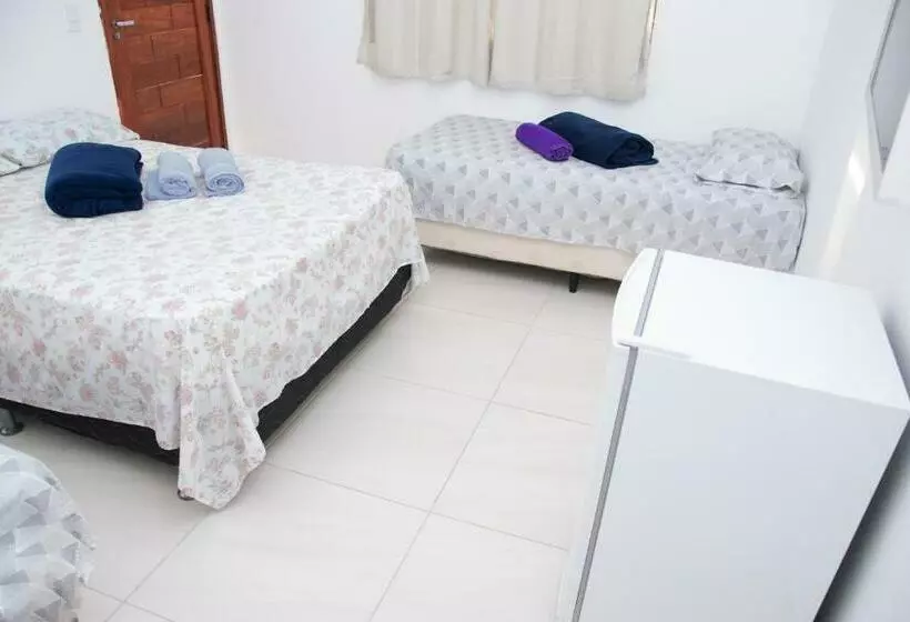 スタンダード4人部屋, Pousada E Chalés Recantos Do Mar