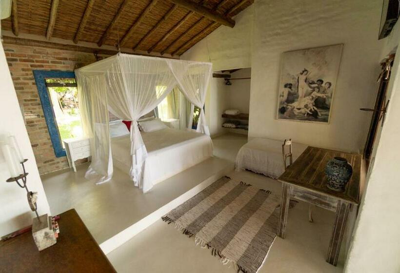 جناح ديلوكس مطل على البحر, Casarão Alto Mucugê