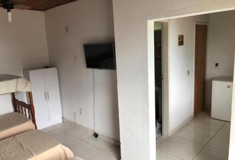 패밀리 룸 바다 전망, Pousada Caravelas