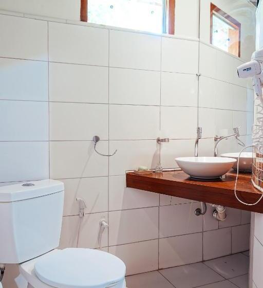 带花园景观的标准三人间, Pousada Fruta Pão