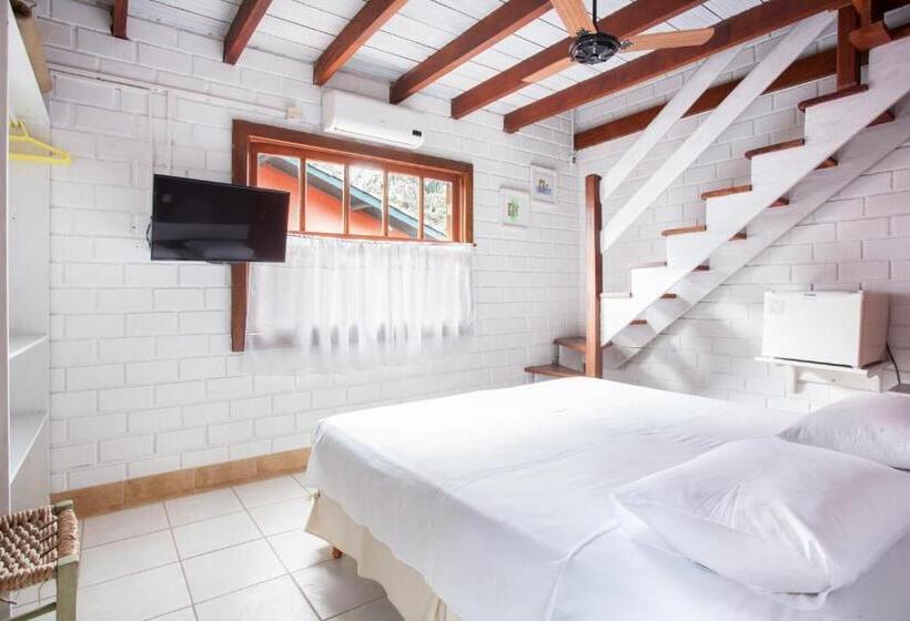 4 Bett Standardzimmer, Pousada Do Rosa Camburi