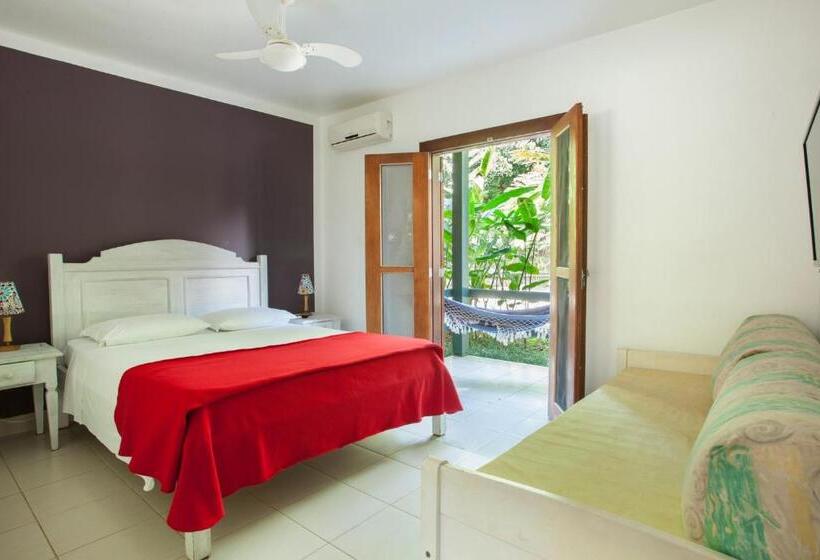 3 Bett Deluxe Zimmer, Pousada Do Rosa Camburi