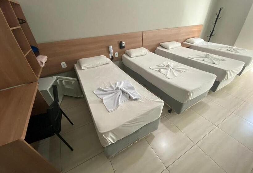 חדר סטנדרט לארבעה, Mapp Hotel Aparecida Sp