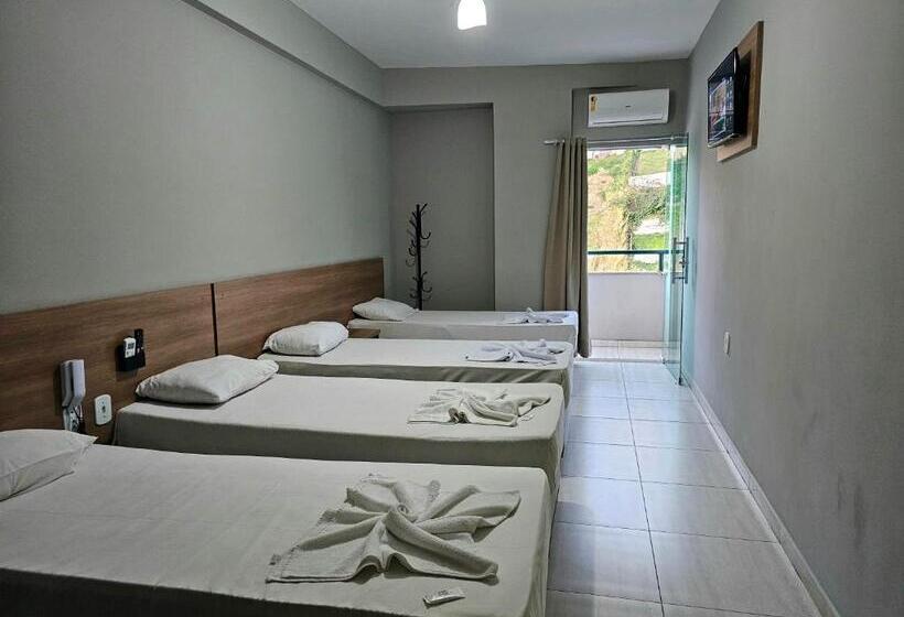 חדר סטנדרט לארבעה, Mapp Hotel Aparecida Sp