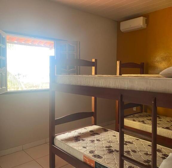 Bed in een Gedeelde Kamer, Sol Hostel & Pousada Maragogi