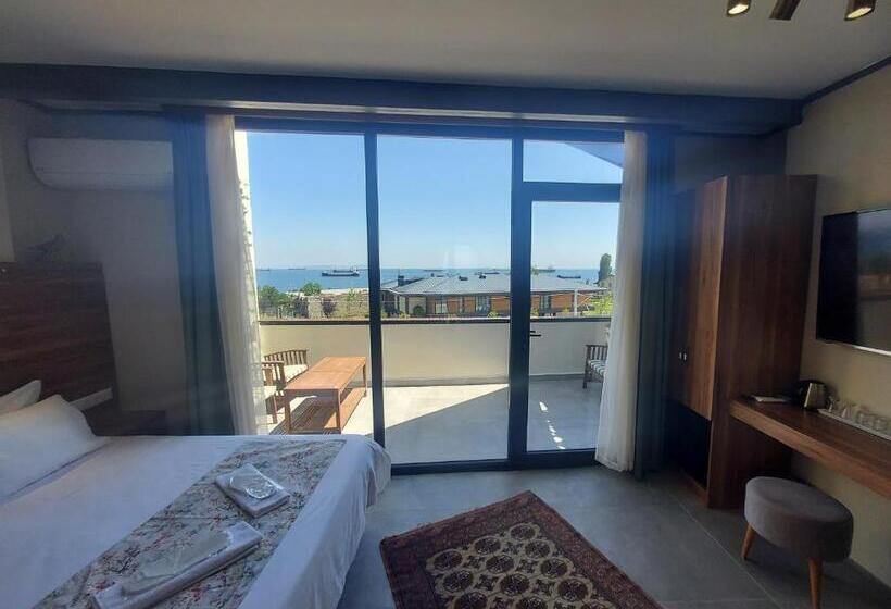 Superior Room with Terrace, Queen Seagull Boutique
