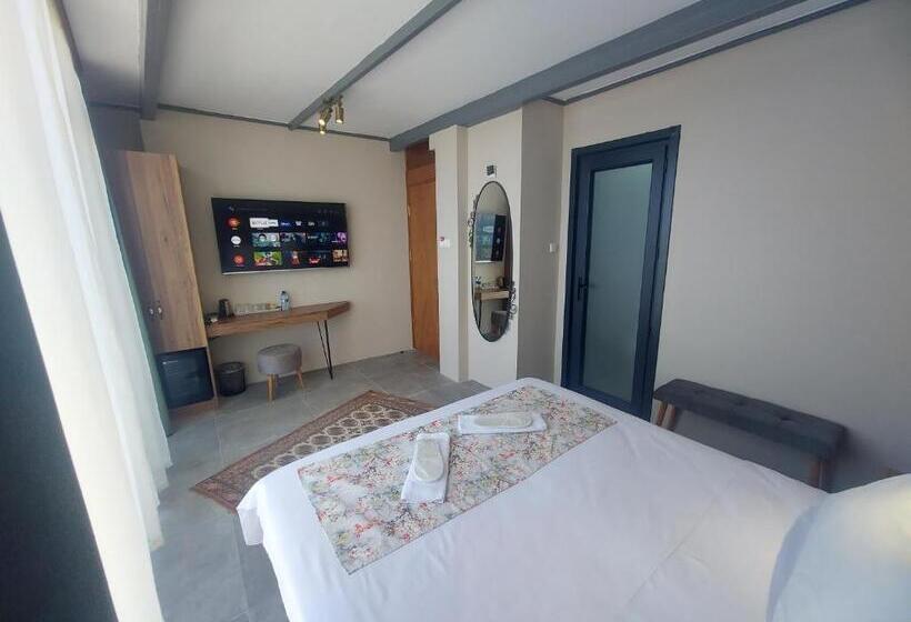 Superior Room with Terrace, Queen Seagull Boutique