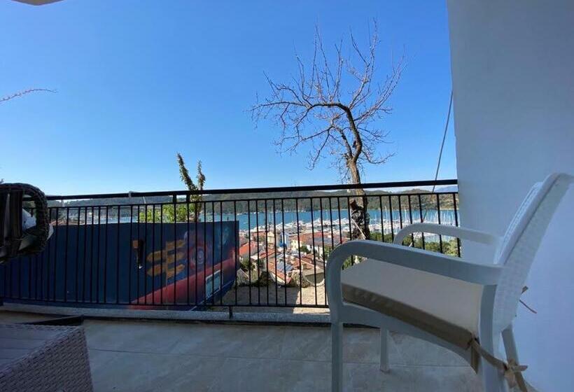 חדר סטנדרט נוף לים, El Camino Hostel & Pub