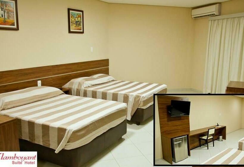 חדר אקונומי לשלושה, Flamboyant Suite