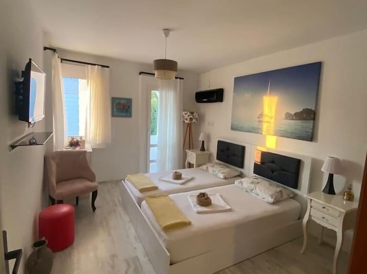 اتاق استاندارد با چشمانداز باغ, Tepe Hotel Alaçatı