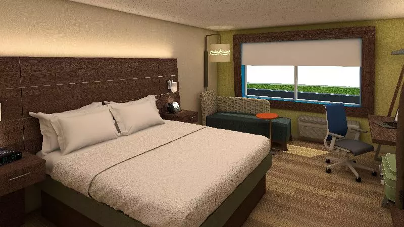 キングサイズベッドのスタンダードルーム, Holiday Inn Express & Suites West Memphis, An Ihg