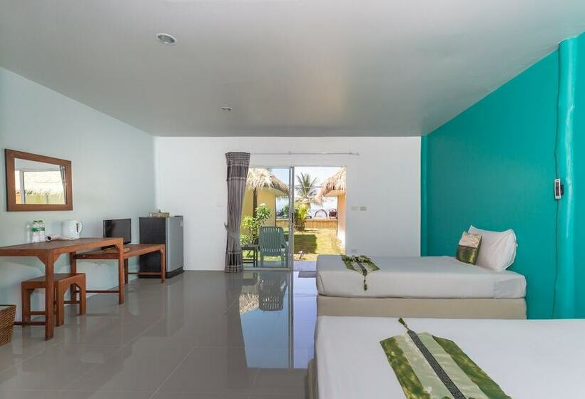 غرفة ديلوكس مطلّة علي الحديقة, Koh Yao Heaven Beach Resort