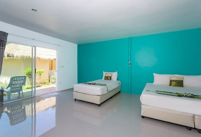 غرفة ديلوكس مطلّة علي الحديقة, Koh Yao Heaven Beach Resort