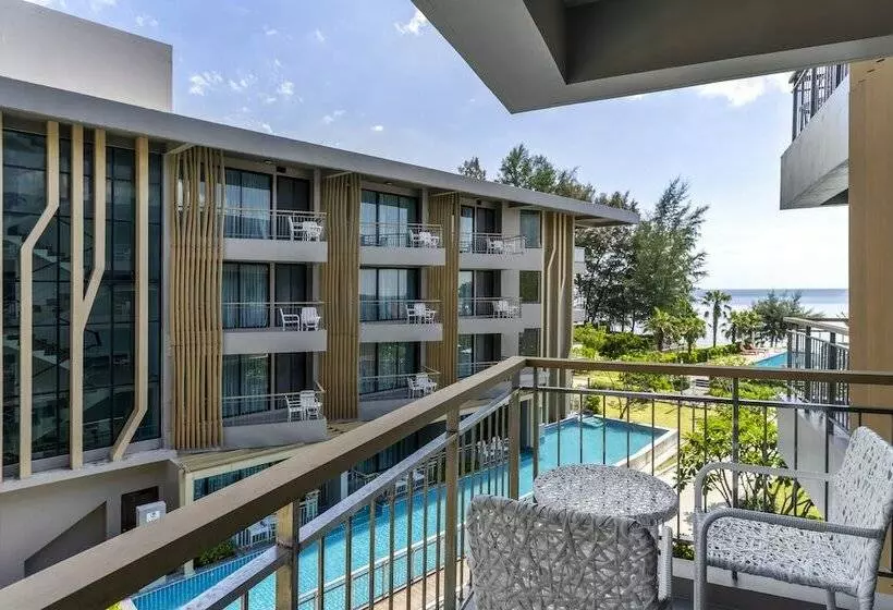 Deluxe-huone Allasnäkymä, Sand Dunes Chaolao Beach Resort