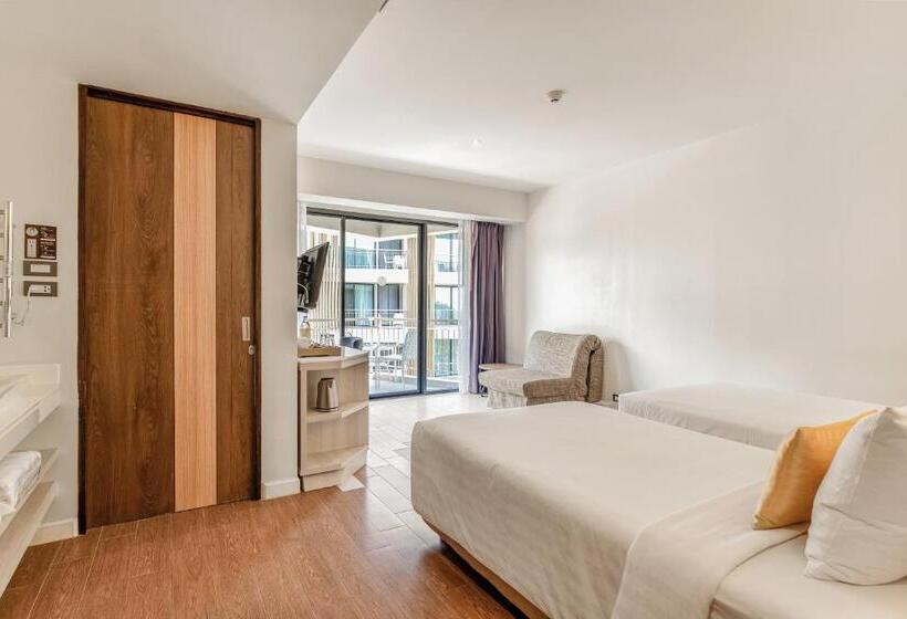 חדר דלוקס נוף בריכה, Sand Dunes Chaolao Beach Resort