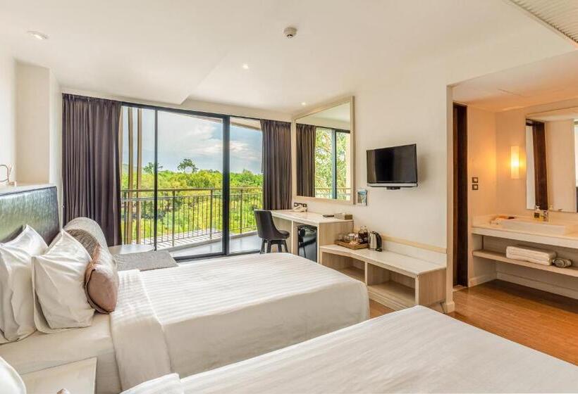 اتاق سوپریور با چشم‌انداز باغ, Sand Dunes Chaolao Beach Resort