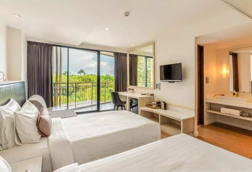 Superior-huone Puutarhanäkymä, Sand Dunes Chaolao Beach Resort