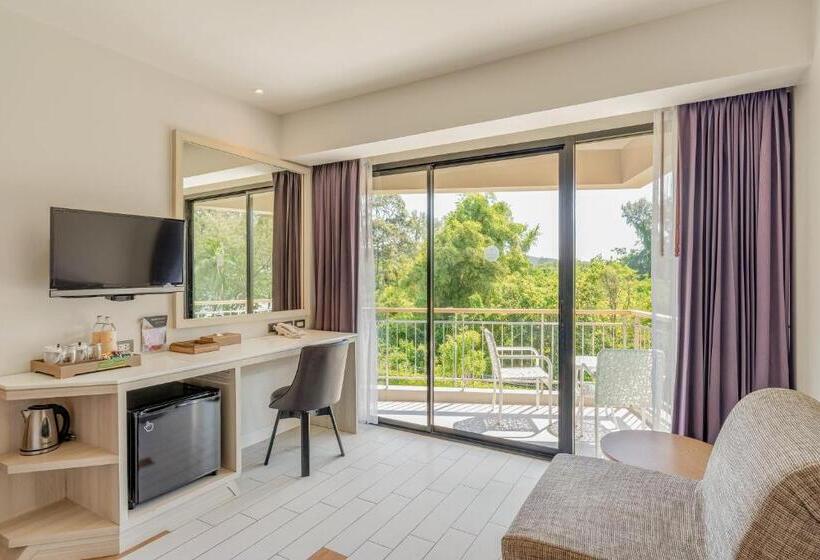 חדר דלוקס נוף לגינה, Sand Dunes Chaolao Beach Resort