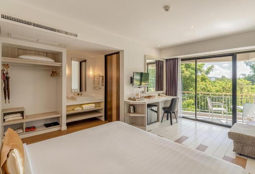 חדר דלוקס נוף לגינה, Sand Dunes Chaolao Beach Resort