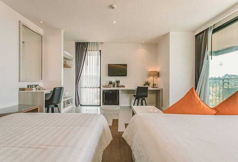 اتاق خانوادگی با چشم‌انداز باغ, Sand Dunes Chaolao Beach Resort
