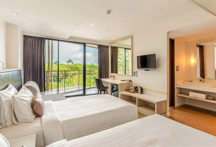 Superior-huone Puutarhanäkymä, Sand Dunes Chaolao Beach Resort