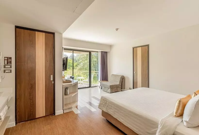 Deluxe-huone Puutarhanäkymä, Sand Dunes Chaolao Beach Resort