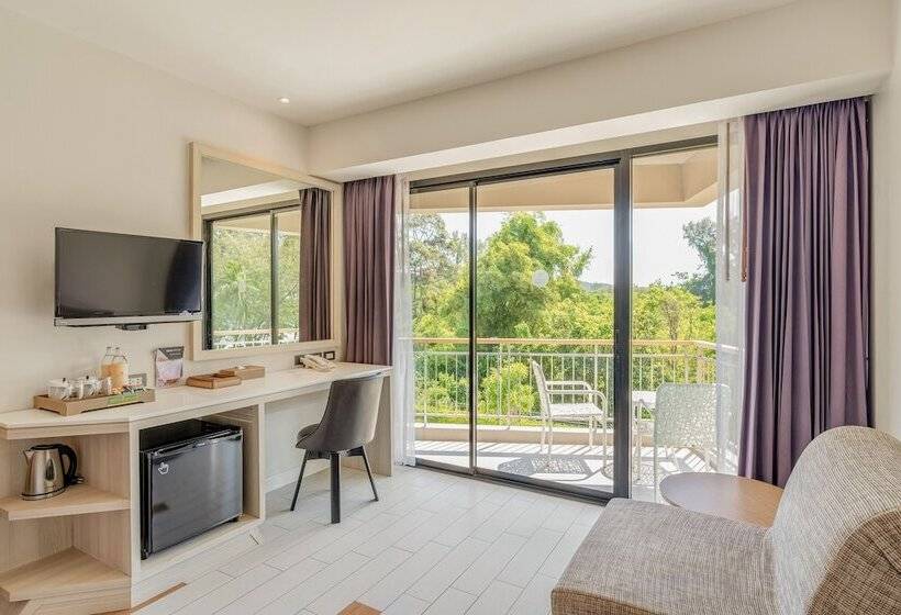 חדר דלוקס נוף לגינה, Sand Dunes Chaolao Beach Resort