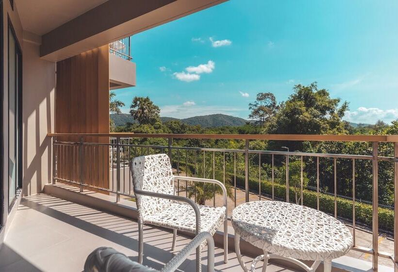 חדר דלוקס נוף לגינה, Sand Dunes Chaolao Beach Resort