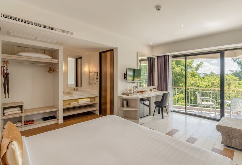 חדר דלוקס נוף לגינה, Sand Dunes Chaolao Beach Resort