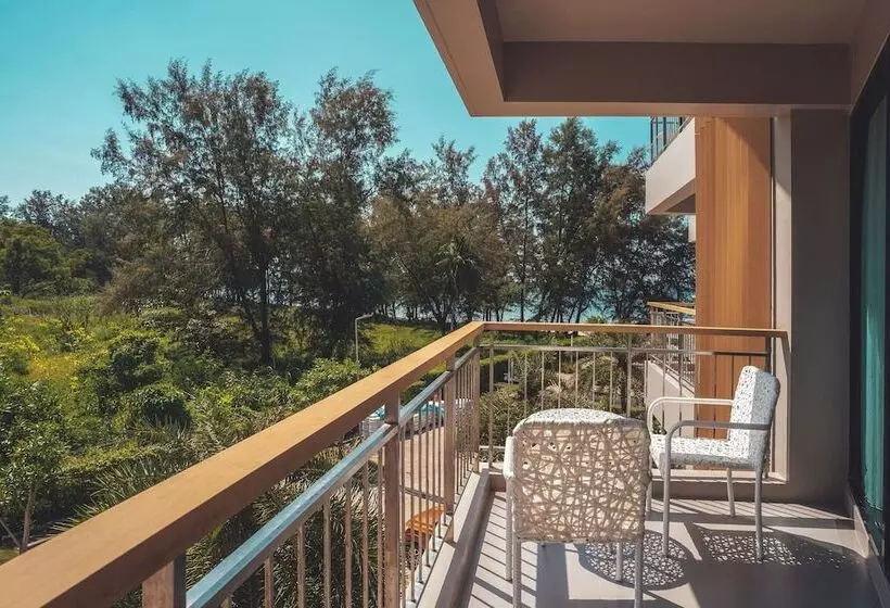 Deluxe-huone Puutarhanäkymä, Sand Dunes Chaolao Beach Resort