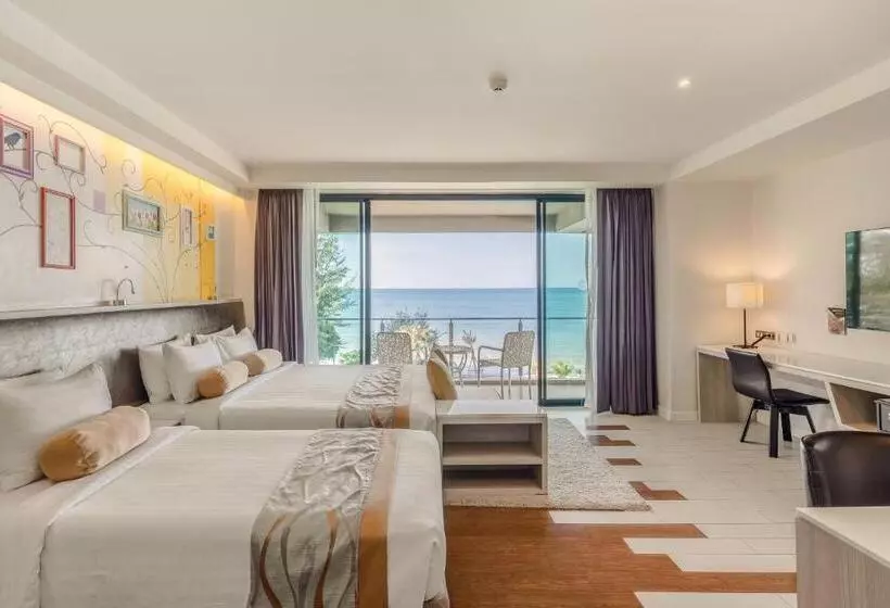 Deluxe-huone Merinäkymä Parveke, Sand Dunes Chaolao Beach Resort