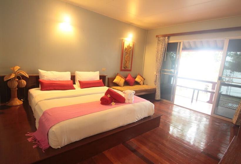 اتاق لوکس با چشم‌انداز دریا, Villa Cha Cha Chaolao Beach Resort