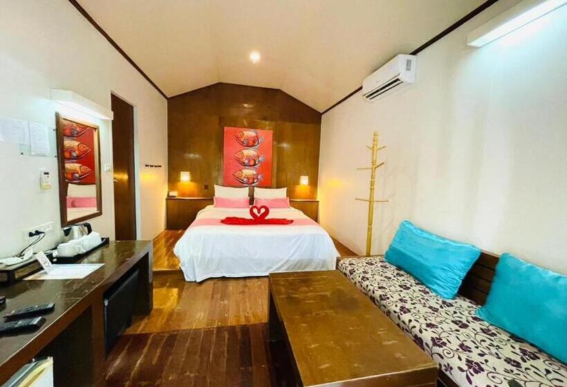 בונגלו סטנדרט עם נוף לגינה, Villa Cha Cha Chaolao Beach Resort