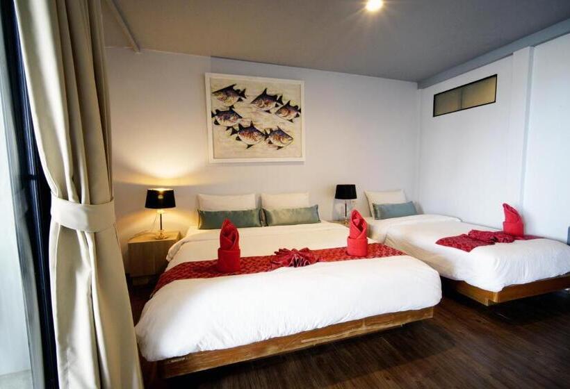 סוויטת ג'וניור משפחתית, Villa Cha Cha Chaolao Beach Resort