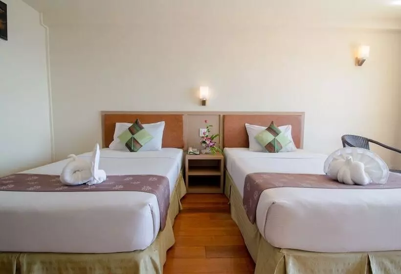 Deluxe-huone Merinäkymä, New Travel Beach Hotel & Resort