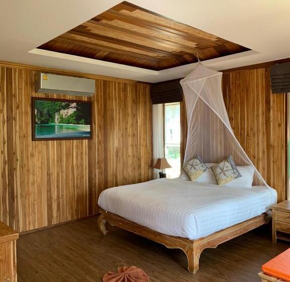 חדר דלוקס, Thiwson Beach Resort   Sha Extra Plus