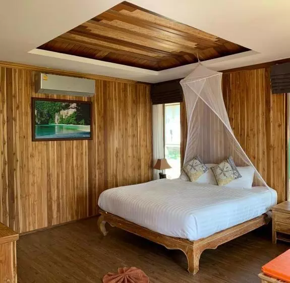 デラックスルーム, Thiwson Beach Resort   Sha Extra Plus