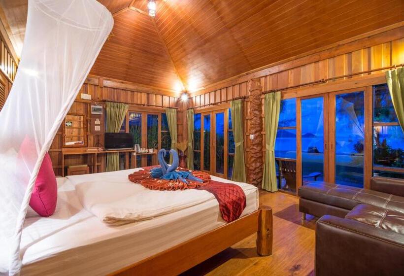 חדר דלוקס נוף לים, Thiwson Beach Resort   Sha Extra Plus