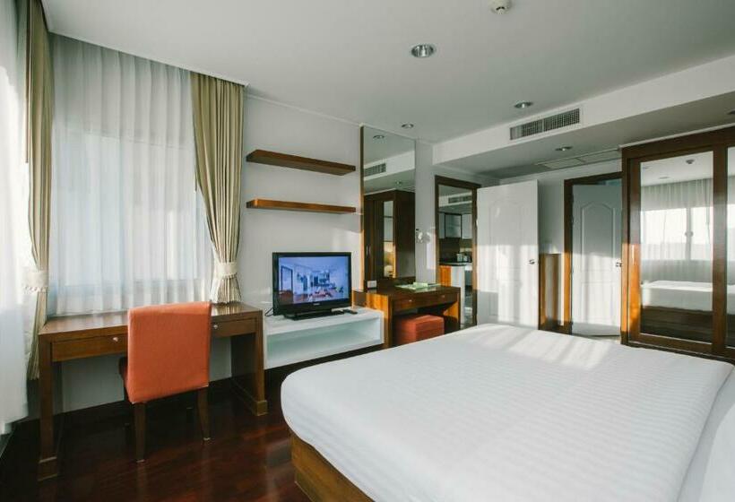 침실 2개 스위트, Jasmine Resort Sriracha