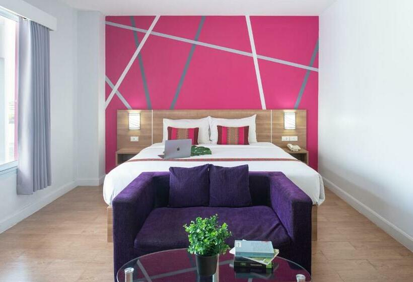 Quarto Superior Vista Cidade, Eco Inn Lite Ubon Ratchathani