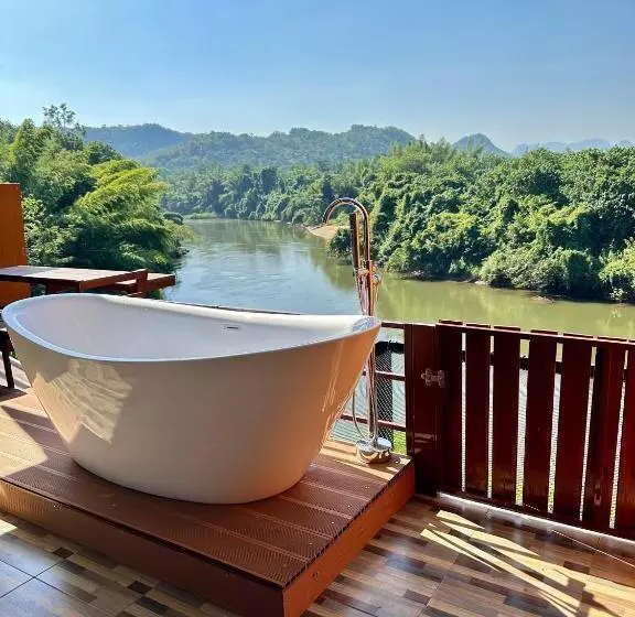Villa 1 Makuuhuone, Kwainoy Riverpark
