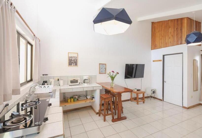 带1个卧室的带阳台的公寓, Maoritsio Garden Studios