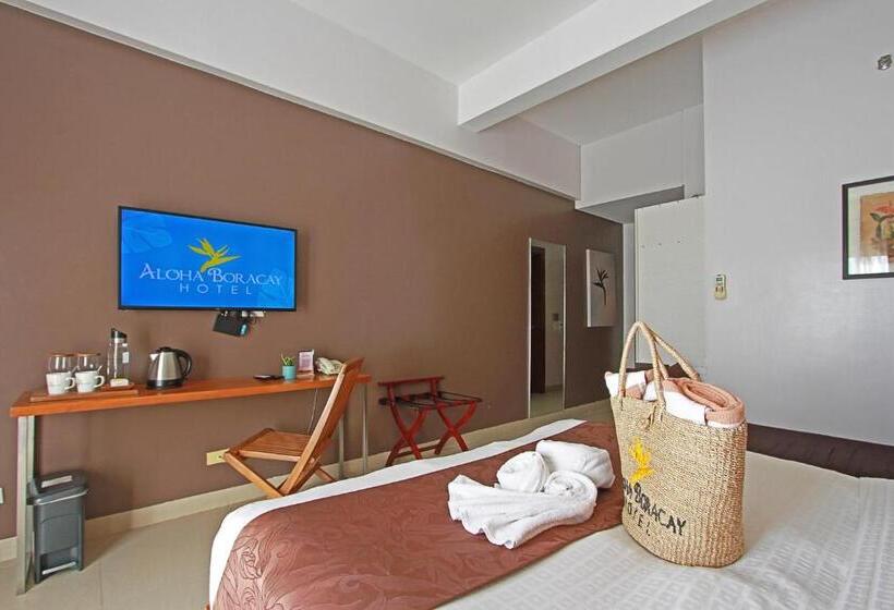 Quarto Deluxe com Sacada, Aloha Boracay