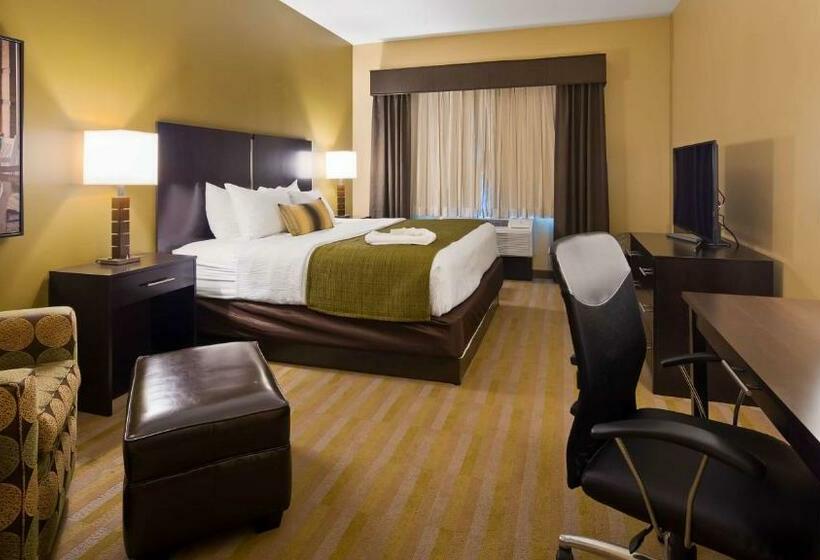 스탠다드 룸 킹사이즈 침대, Best Western Plus Franciscan Square Inn & Suites  Steubenville